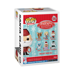 Funko Santa Claus gros plan texture vinyle pour durabilité et aspect premium
