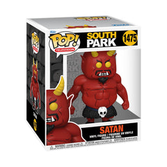 Funko Satan face avant montrant design fidèle et impact visuel
