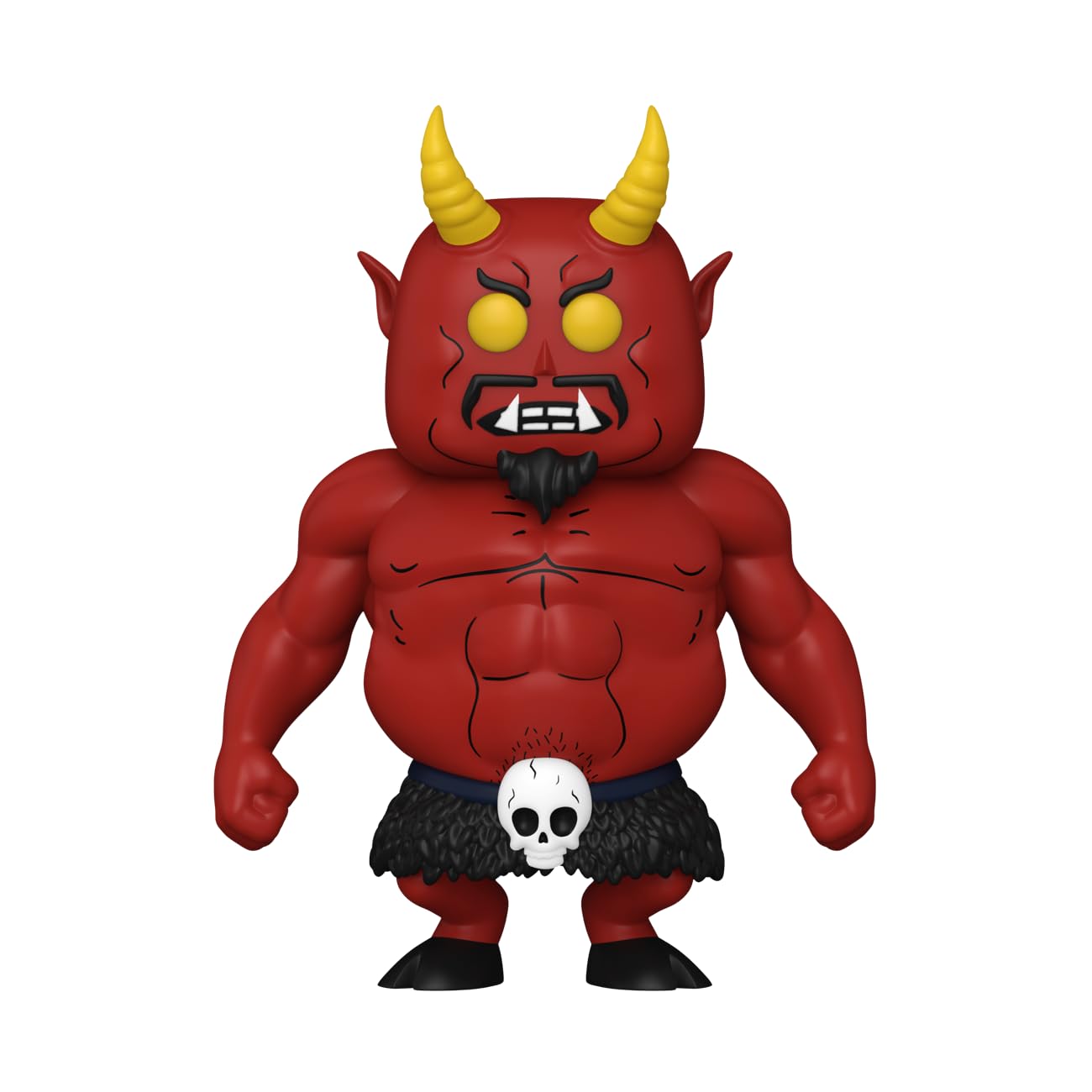 Funko Satan gros plan sur détails et peinture nette pour qualité