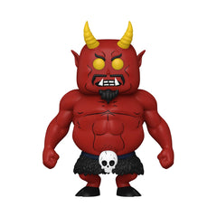 Funko Satan gros plan sur détails et peinture nette pour qualité