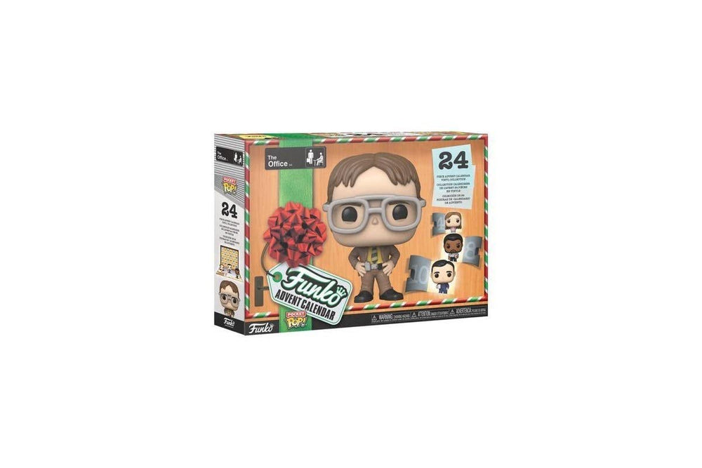 Funko figurine Michael Scott en gros plan, expression reconnaissable