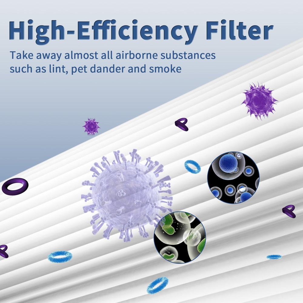 Funmit filtre avec règle montrant dimensions précises pour vérification