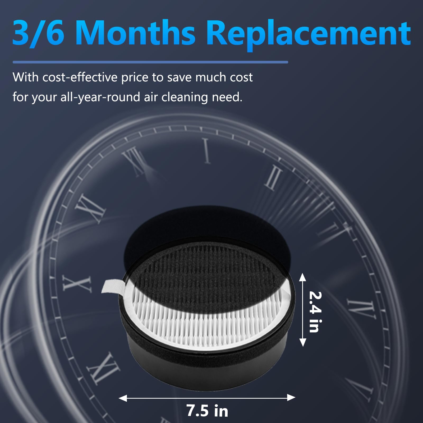 Funmit LV-H132 comparaison de taille avec une main pour évaluer l'échelle