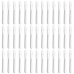 Funnydin couteau de table face ensemble montrant uniformité et élégance
