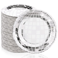 Funtery assiette disco face avant apportant style rétro