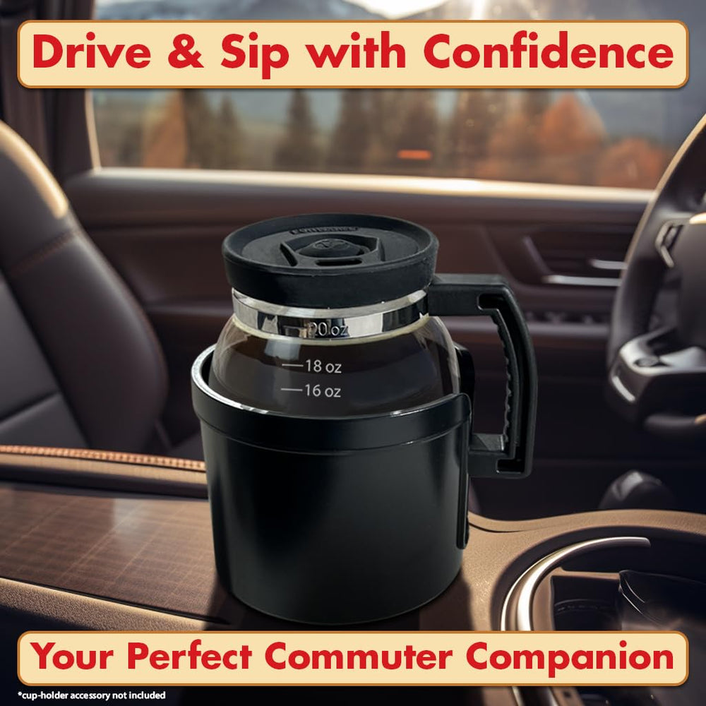 Funwares Cupa Joe couvercle en silicone illustrant la protection anti-débordement