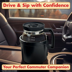Funwares Cupa Joe couvercle en silicone illustrant la protection anti-débordement