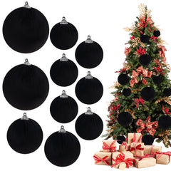 Funzhan emballage lot de boules noir élégant durable
