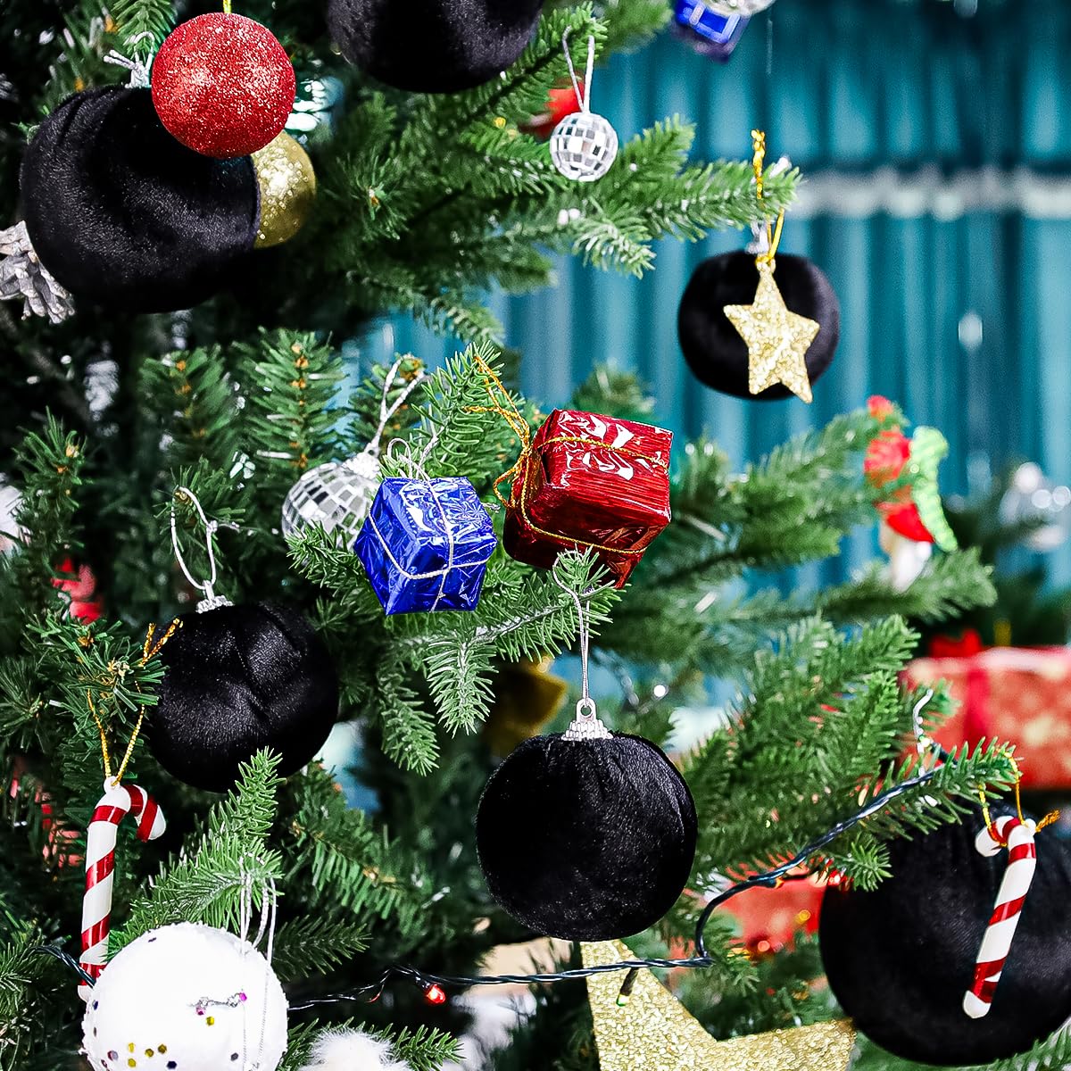 Funzhan décor de salon Noël atmosphère sophistiquée