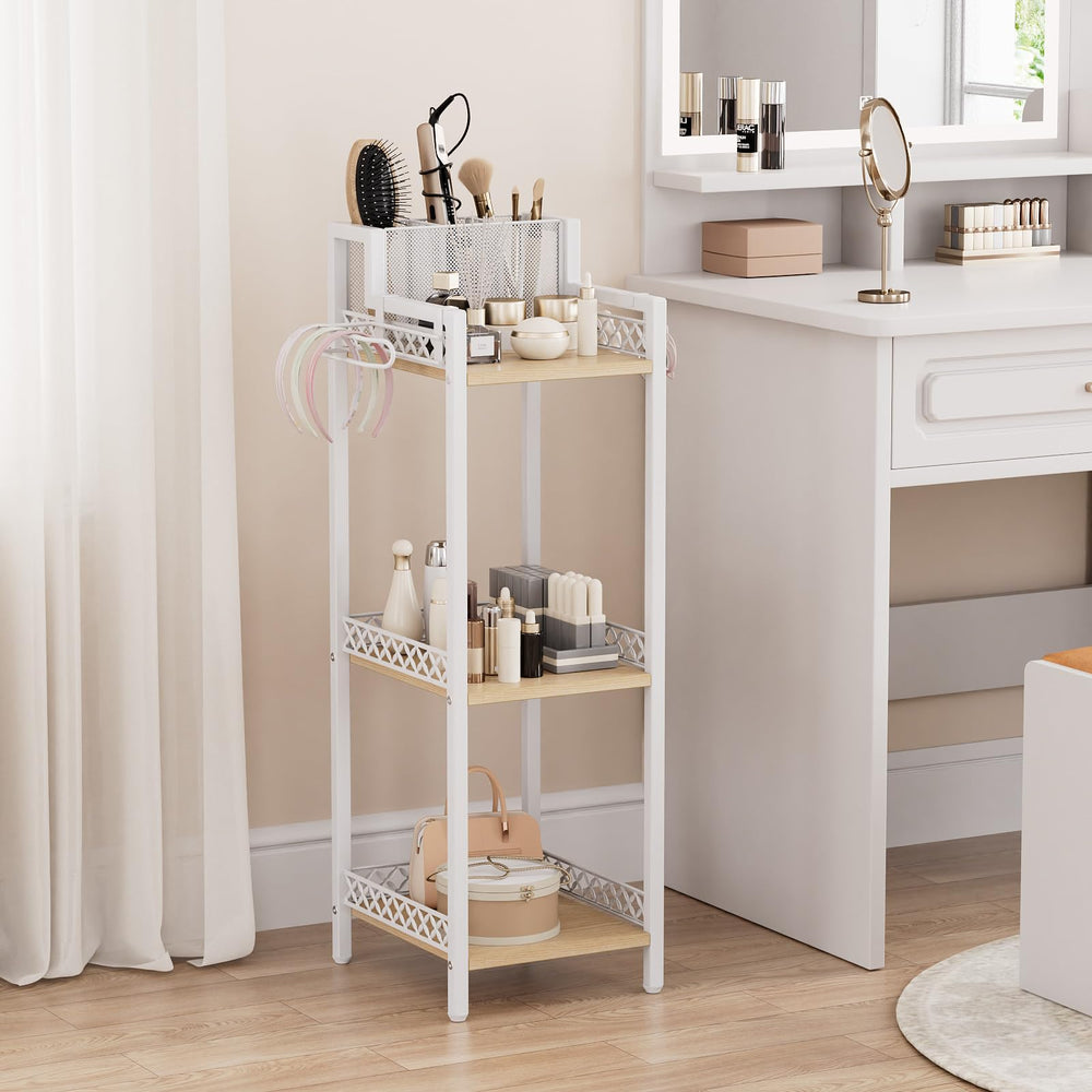 FURFUN niveau inférieur contenant flacons de shampoing et gels