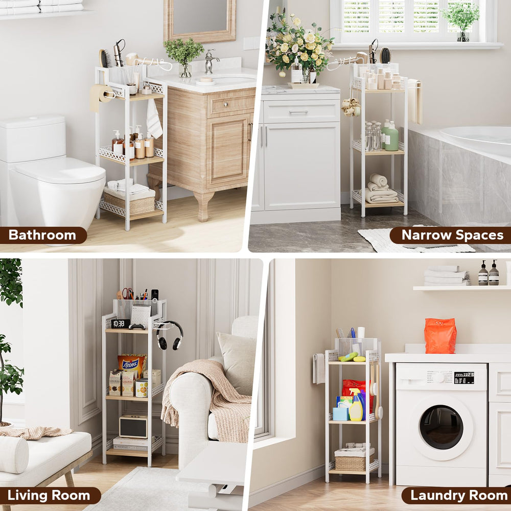 FURFUN comparaison d'échelle à côté d'une machine à laver montrant largeur