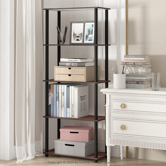 Furinno gros plan plateau bois composite montrant finition résistante