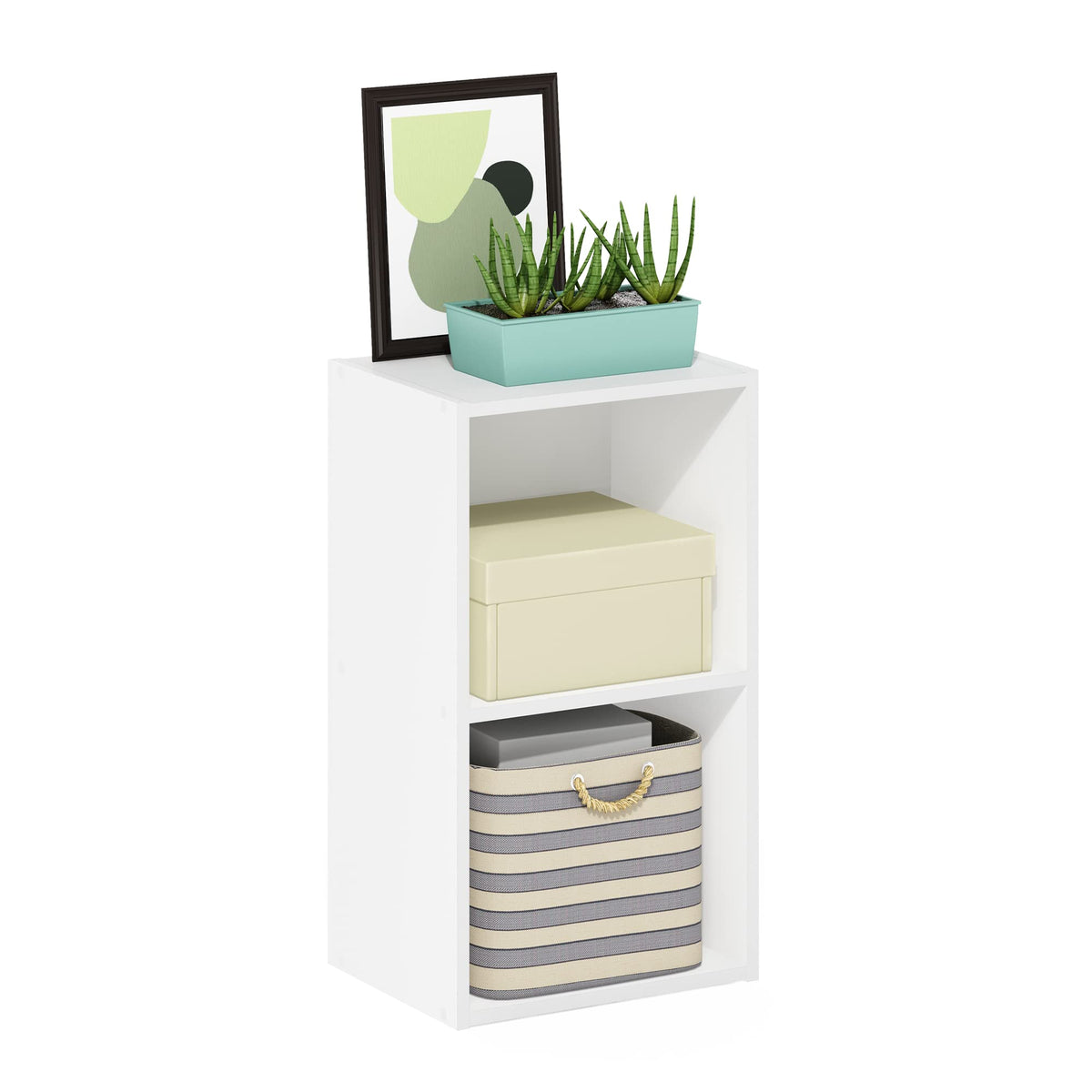 Furinno PASIR vue de face montrant design compact et gain de place