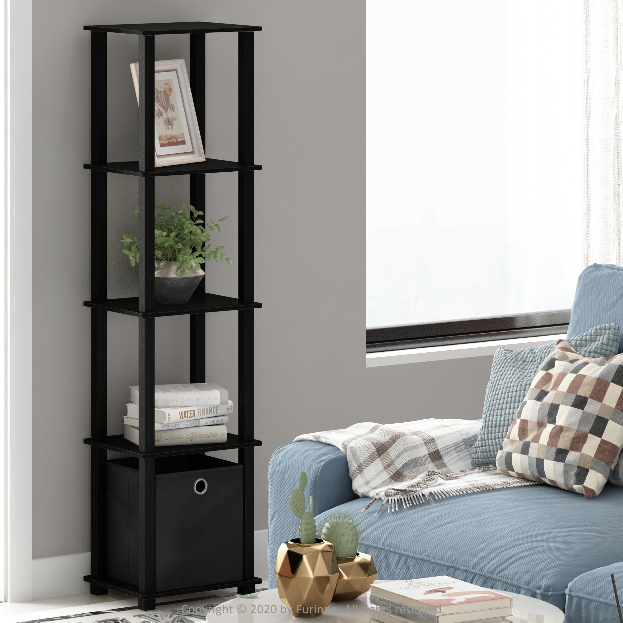Furinno détail des plateaux en composite bois pour résistance et style
