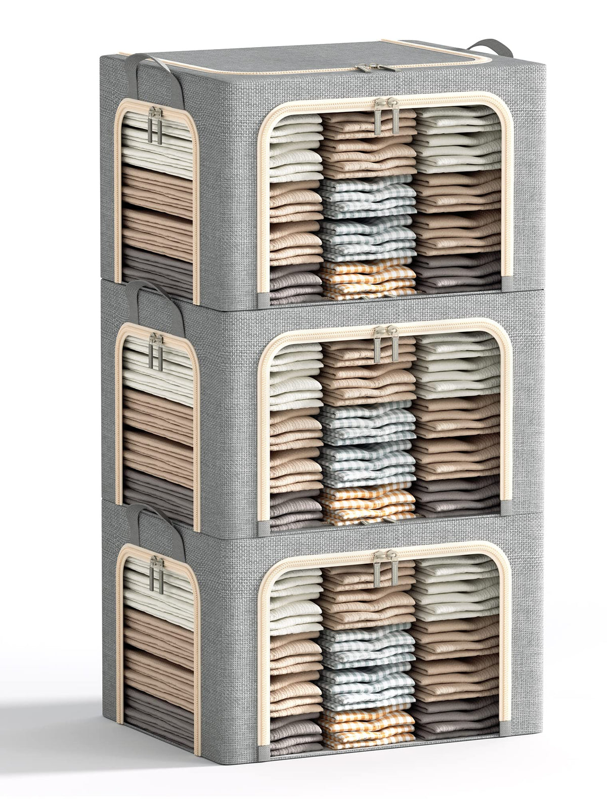 Furnhome boîte face avant montrant design empilable et gain de place