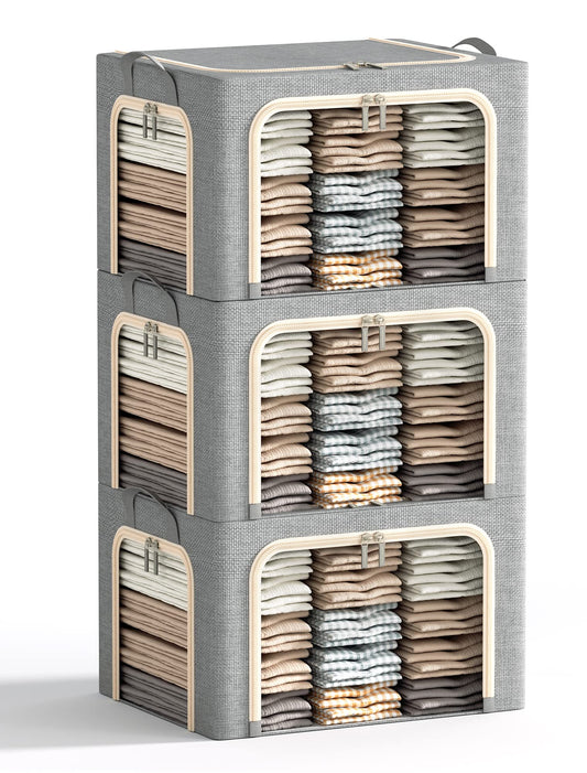 Furnhome boîte face avant montrant design empilable et gain de place