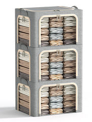 Furnhome boîte face avant montrant design empilable et gain de place