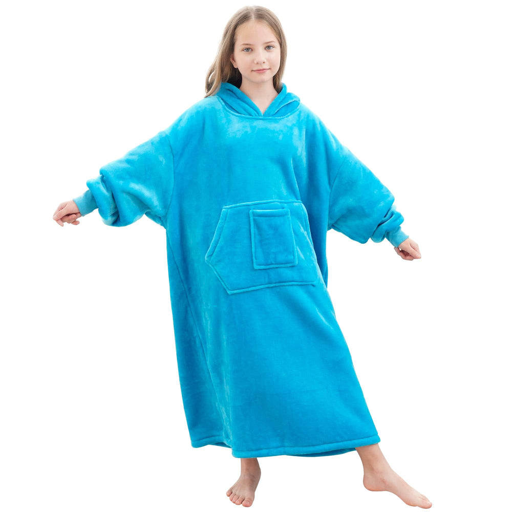 FUSSEDA vue de face du sweat couverture montrant coupe oversize et esthétique