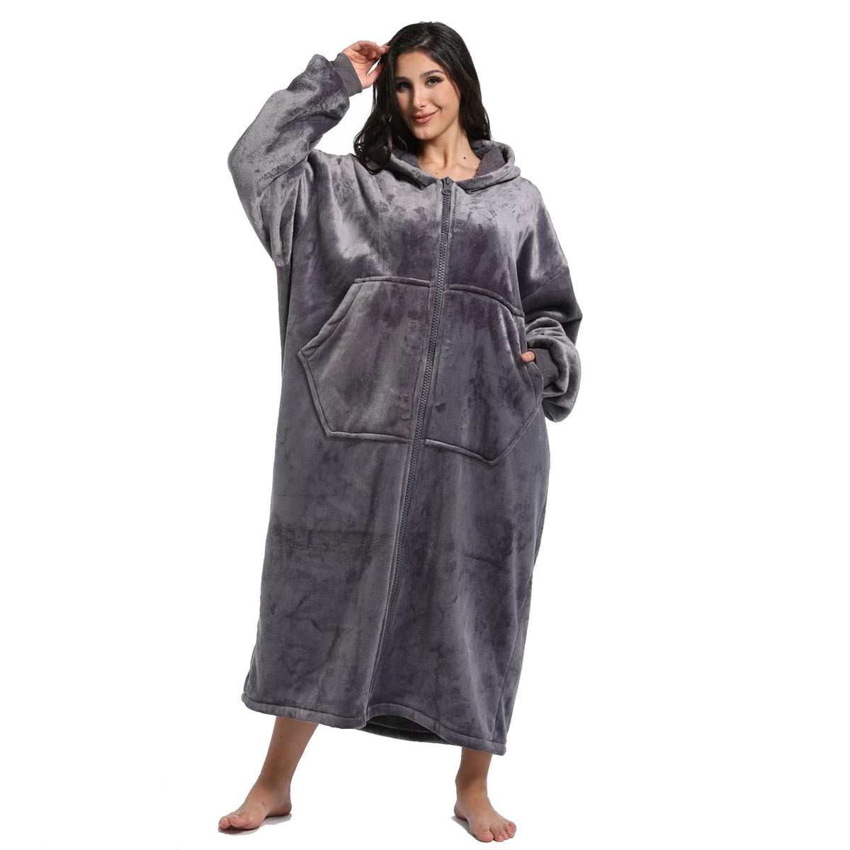 FUSSEDA vue de face du sweatshirt couverture pour confort chaleureux