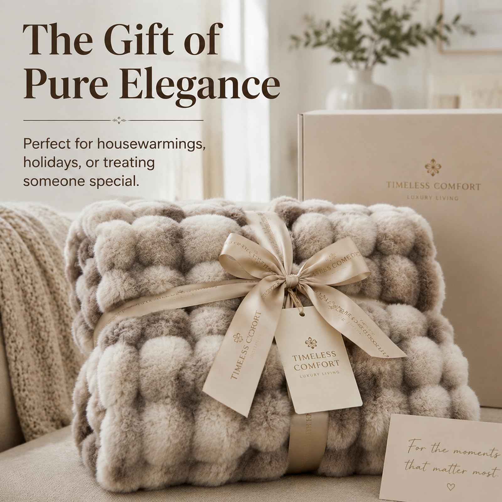 Fuzzysense emballage cadeau soigné idéal pour offrir sans stress