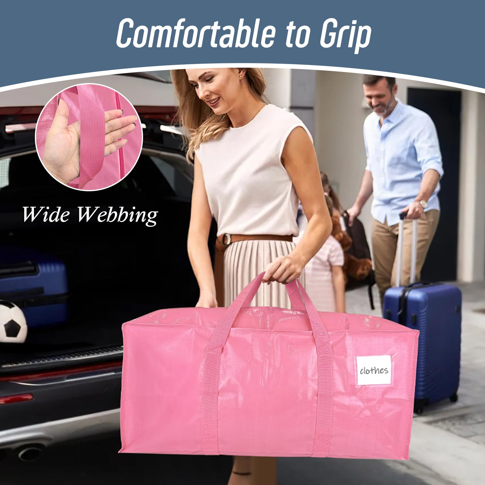 FYGRIP comparaison taille avec valise illustrant volume pratique