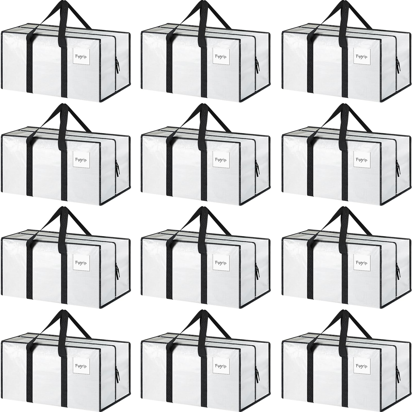 FYGRIP sac face avant montrant le design blanc et solidité