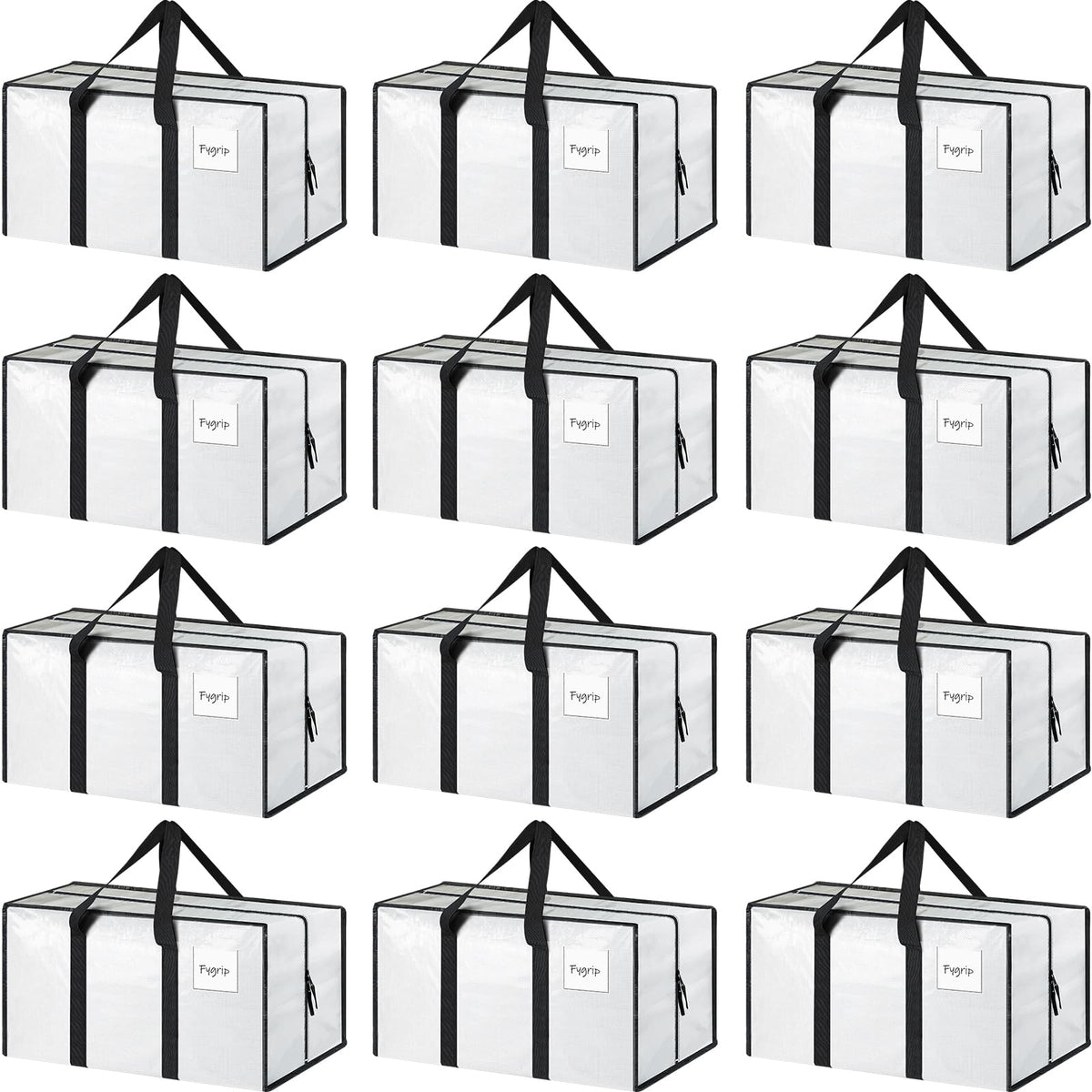 FYGRIP sac face avant montrant le design blanc et solidité