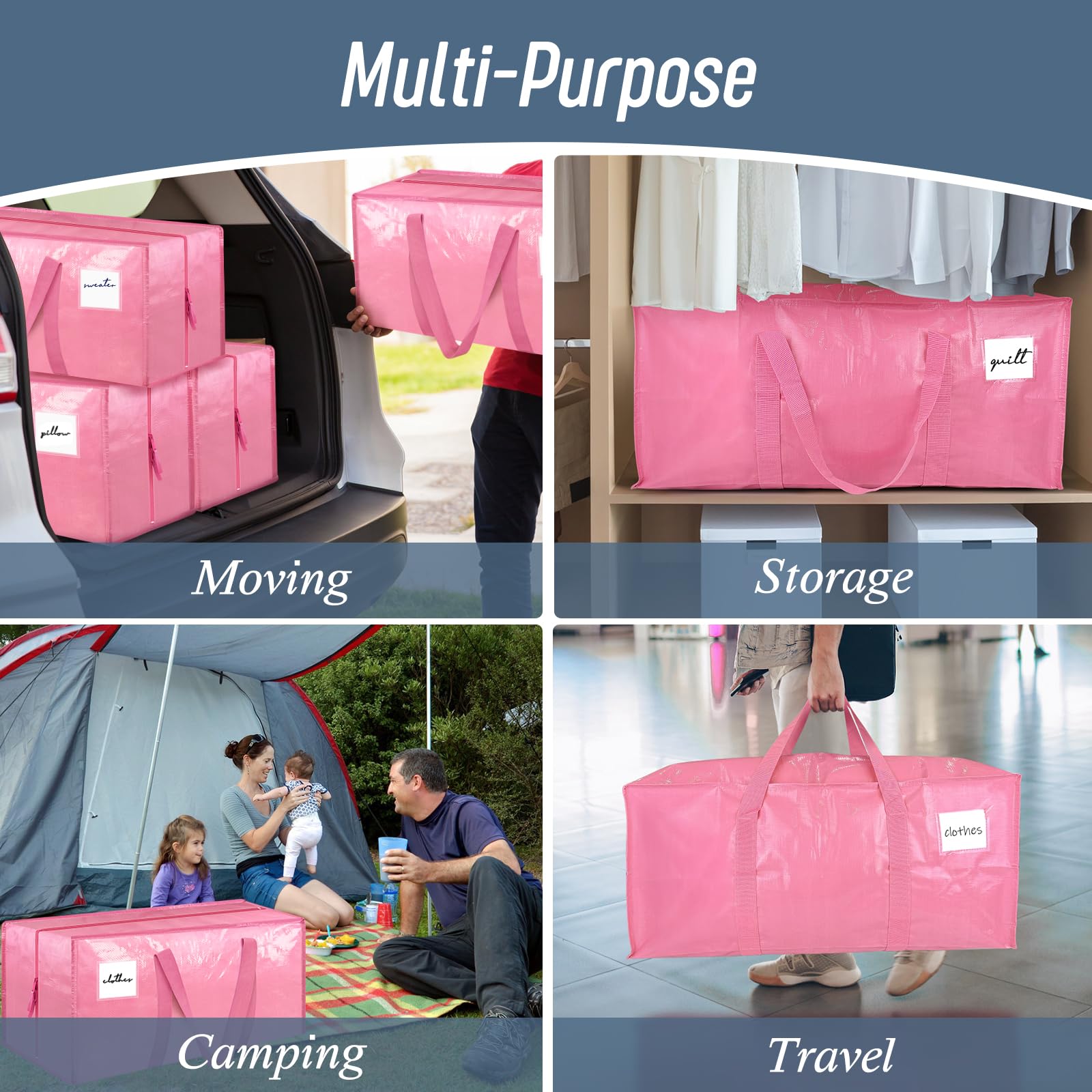 FYGRIP sac posé dans chambre optimisant rangement saisonnier