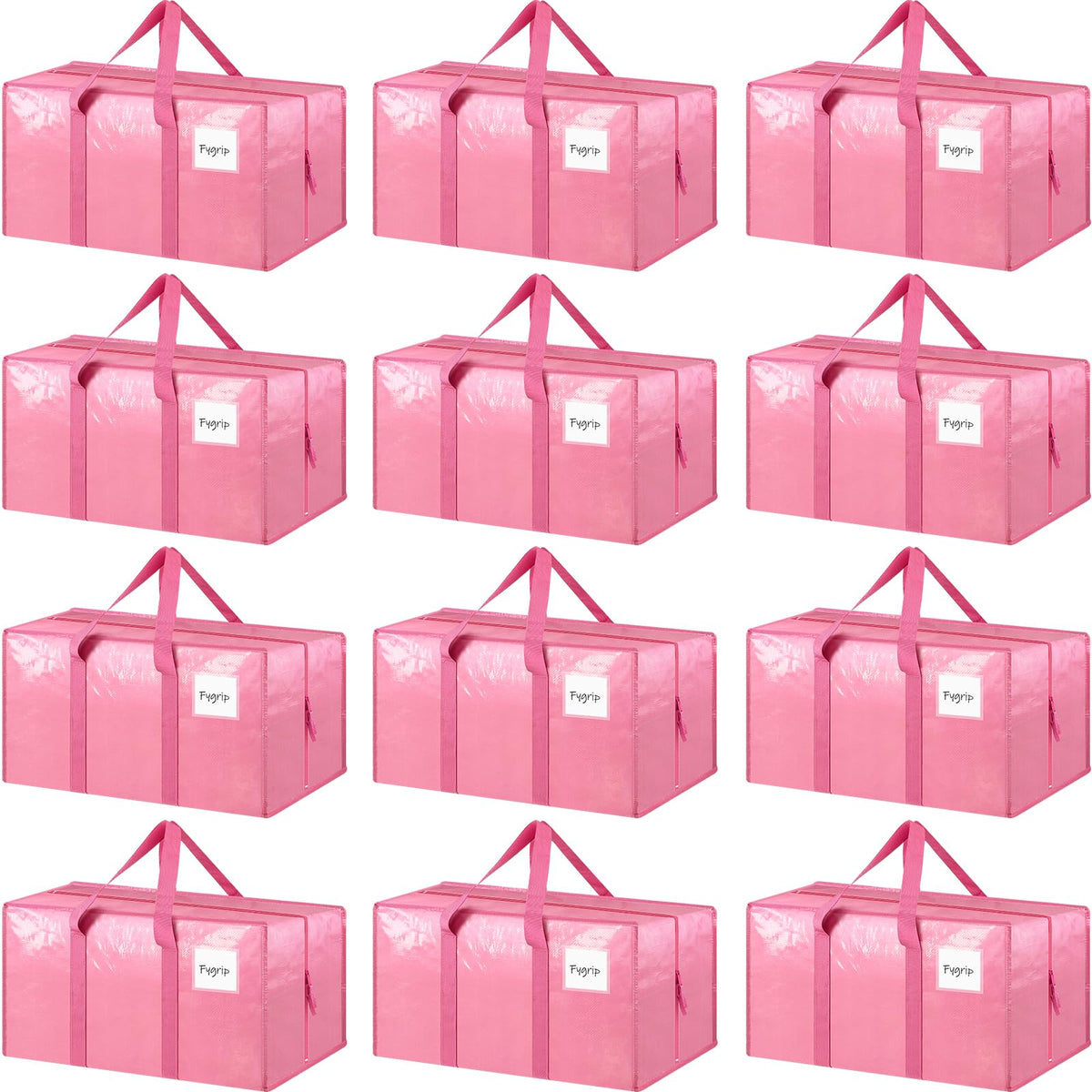FYGRIP sac avant emballage rose montrant capacité et aspect robuste