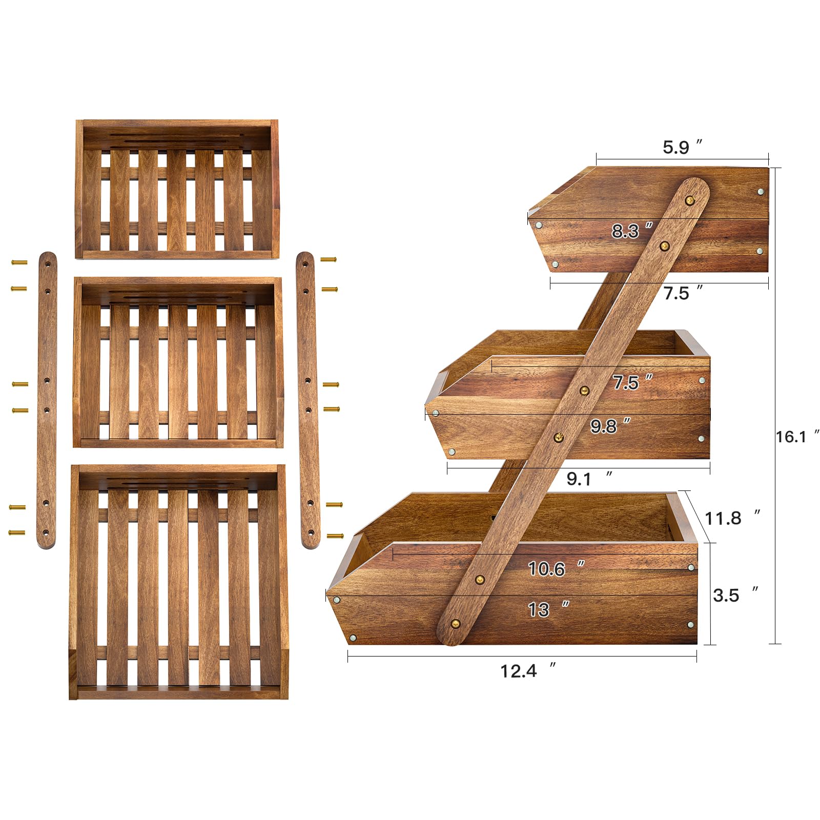G.a HOMEFAVOR gros plan sur le bois d'acacia illustrant durabilité et esthétique