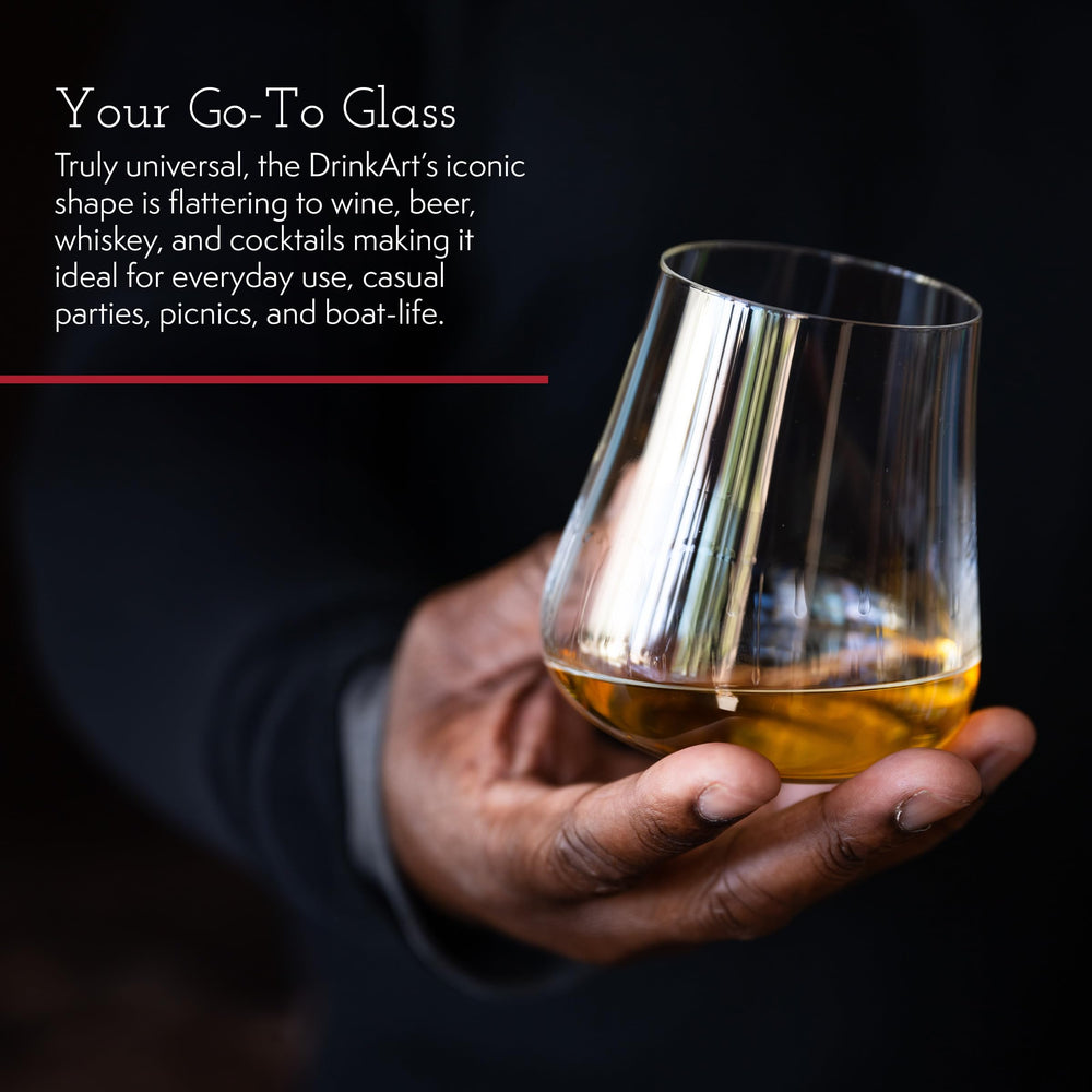 Gabriel-Glas comparaison avec bouteille pour visualiser la contenance