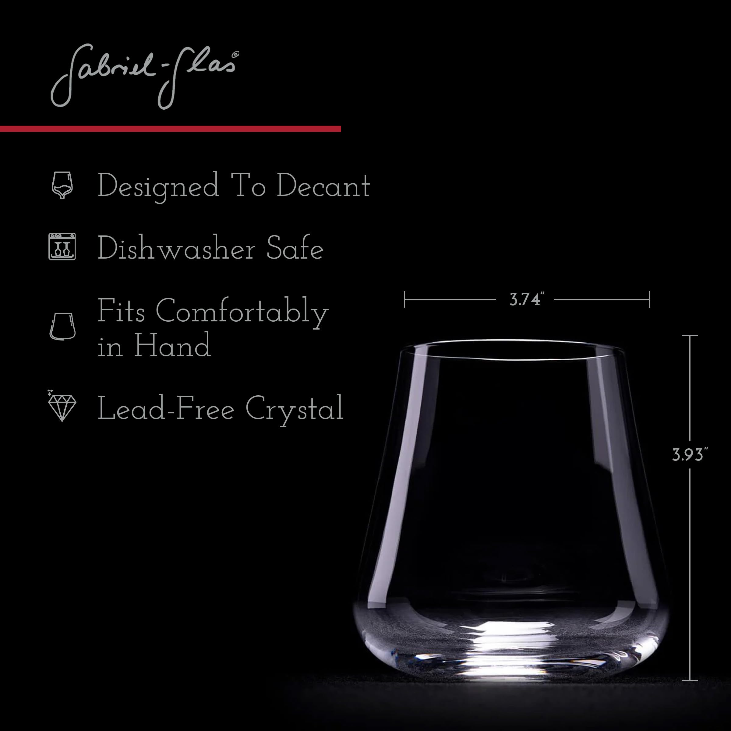 Gabriel-Glas profil trois-quarts illustrant la forme universelle