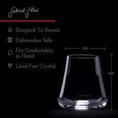 Gabriel-Glas profil trois-quarts illustrant la forme universelle