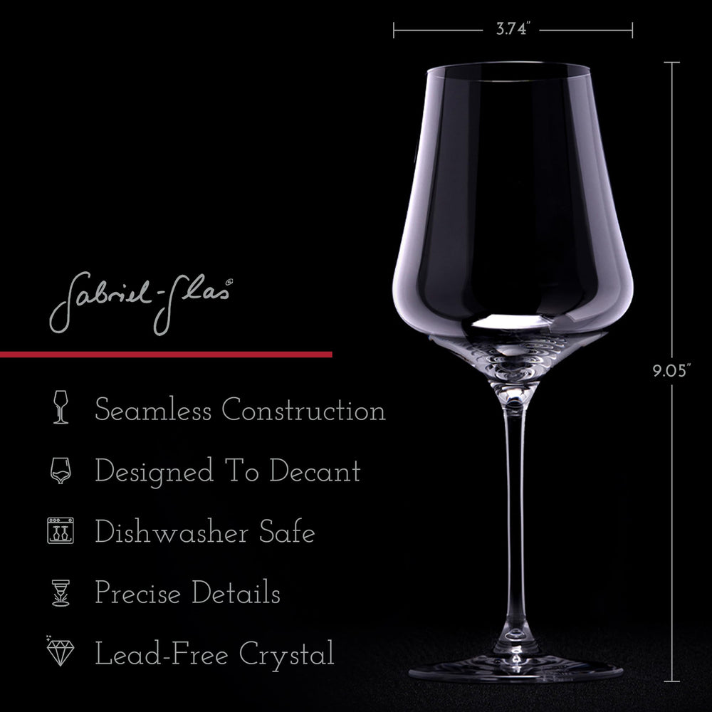 Gabriel-Glas coffret cadeau fermé protégeant les verres pour offrir