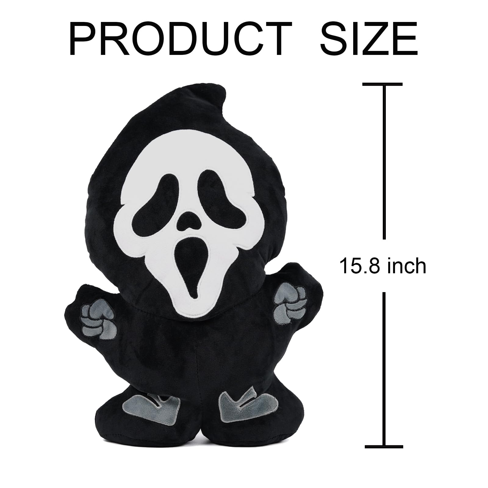 GAGEC coussin fantôme posé sur canapé pour ambiance Halloween cosy