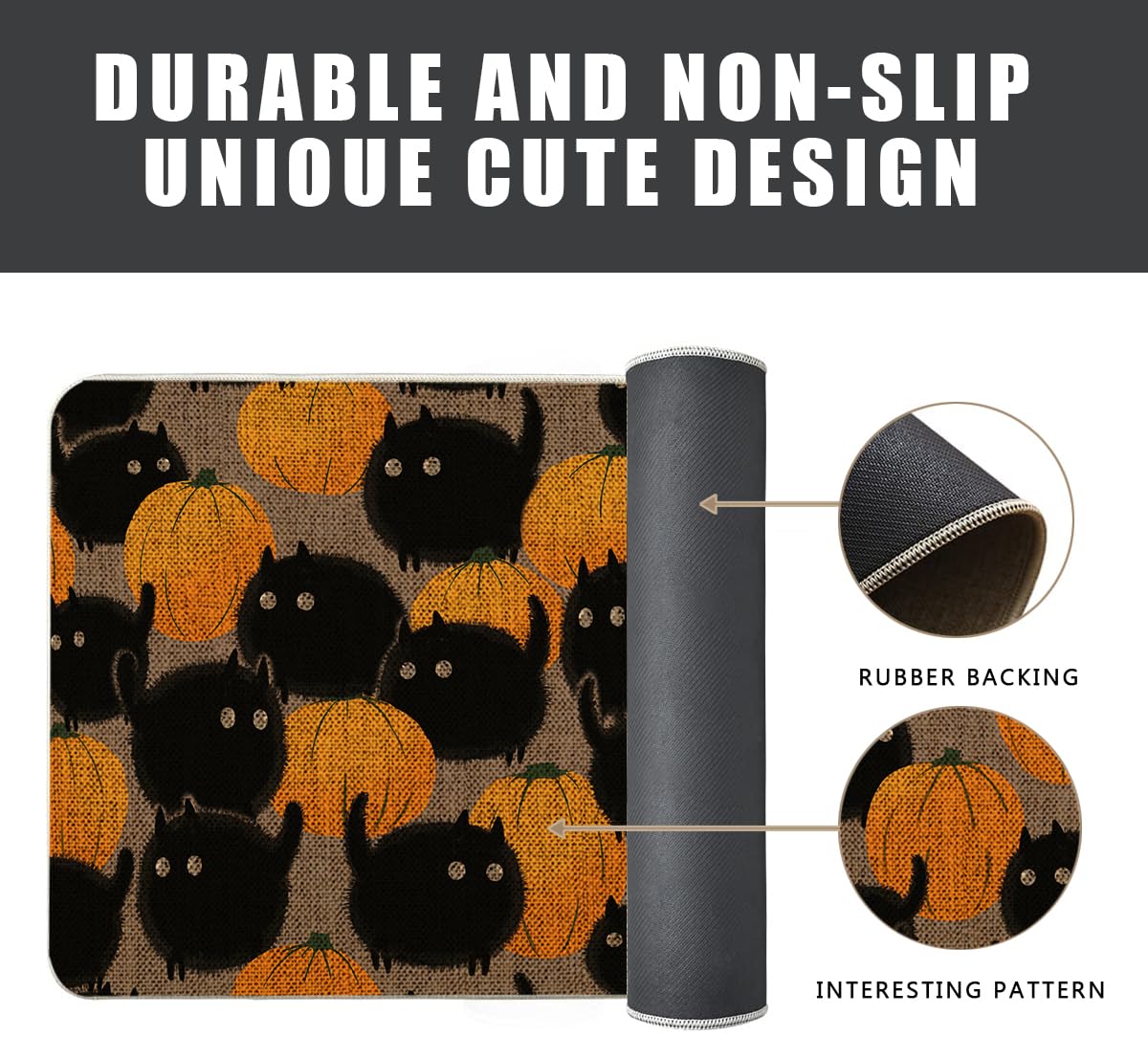 GAGEC tapis installé dans cuisine illustrant usage quotidien antidérapant