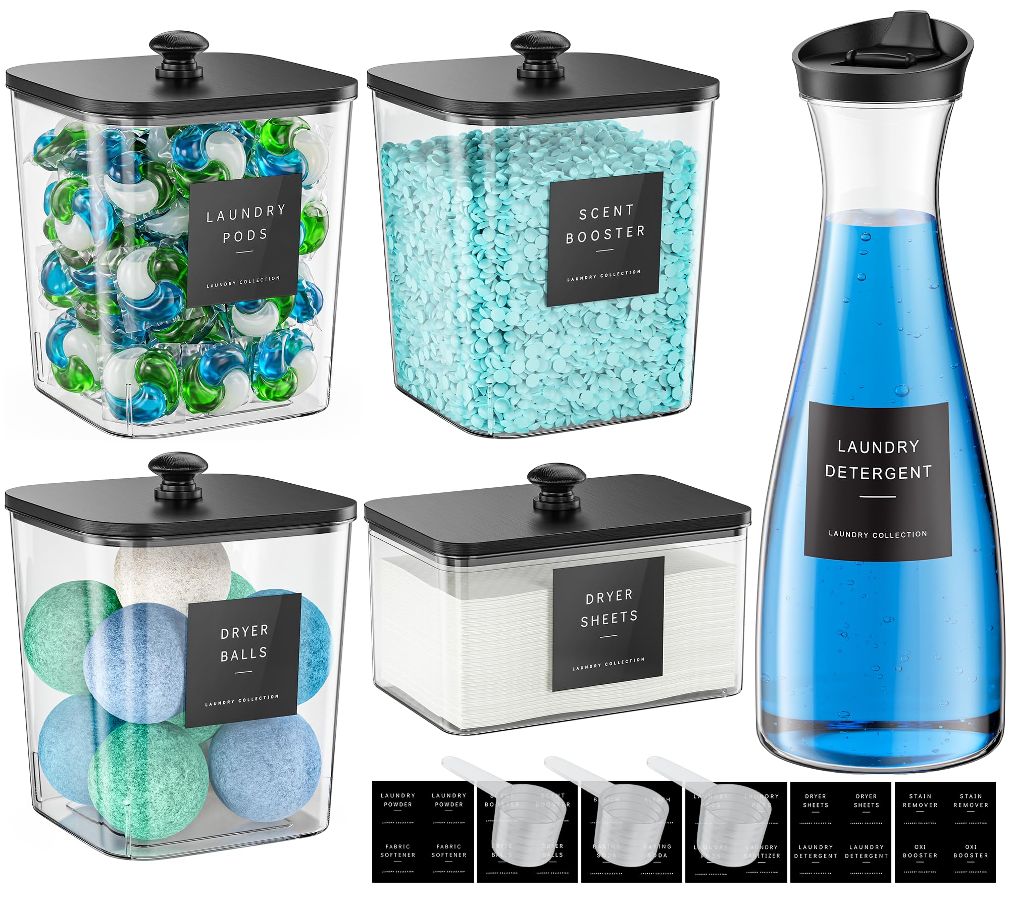 galasily boîtes dosettes noires montrant organisation pratique
