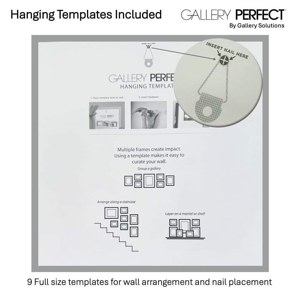 Gallery Perfect cadre installé dans un salon apportant style et chaleur