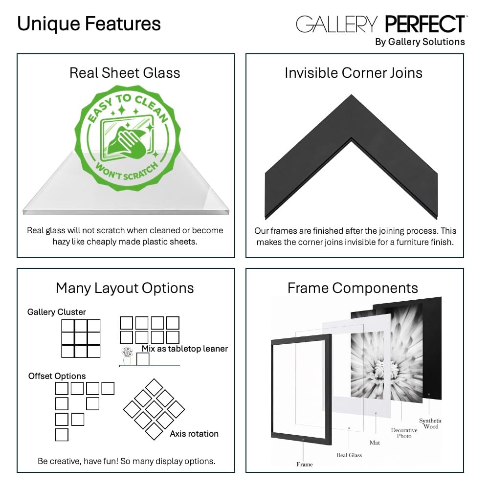 Gallery Perfect comparaison taille montrant dimensions 12x12 et 8x8 photo