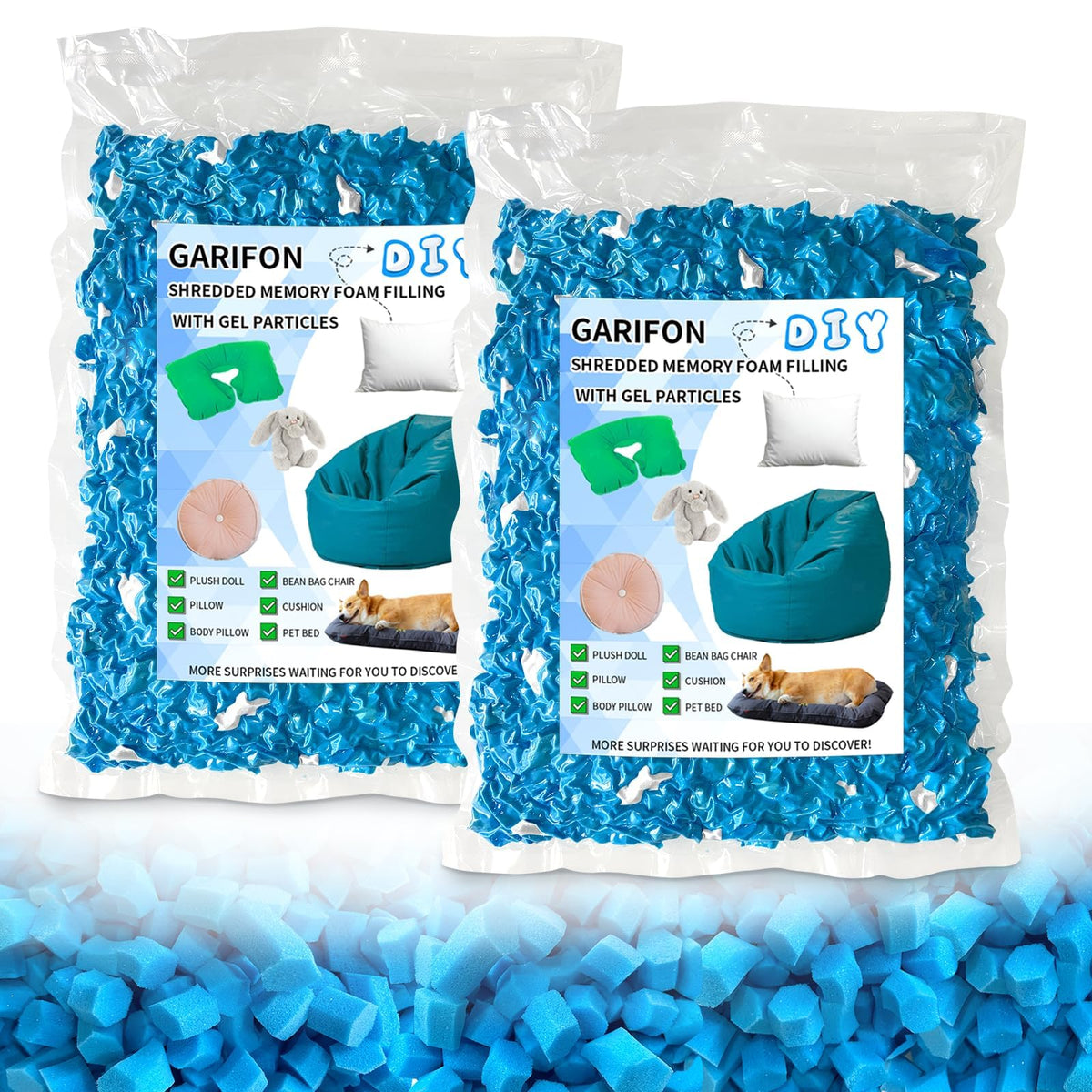 Garifon emballage compact montrant transport facile et gain de place