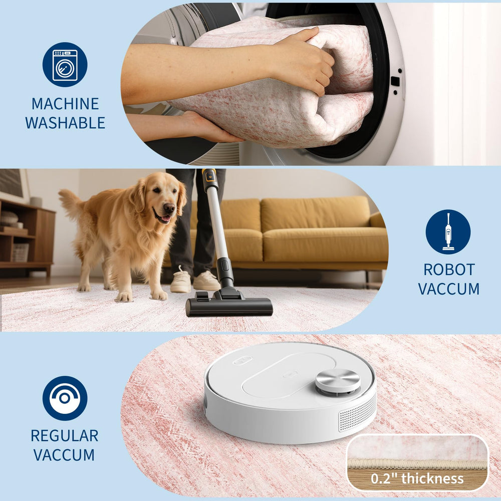 Garvee tapis plié à la livraison montrant récupération des plis rapide