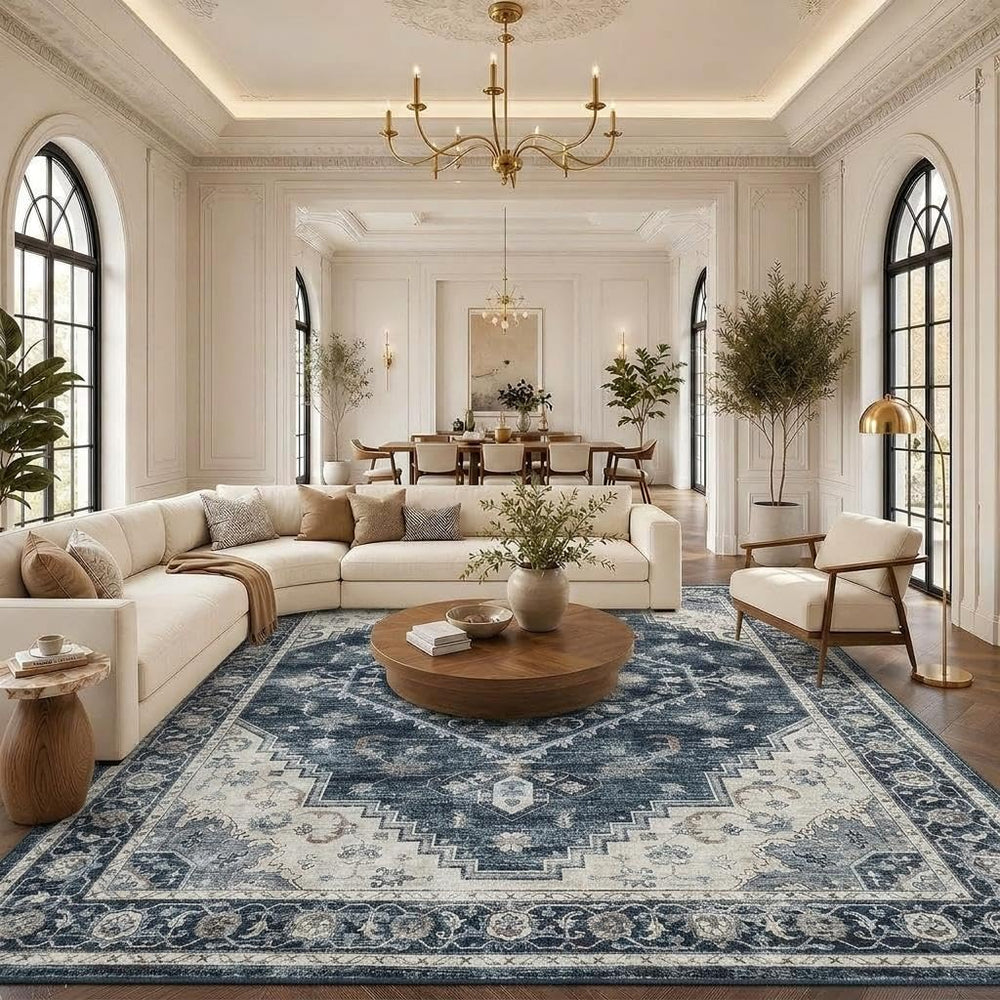 Garvee tapis recto 8x10 motif bohème et confort visuel