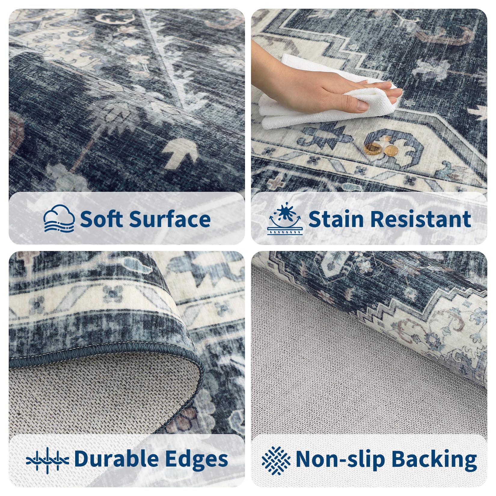 Garvee tapis utilisé par enfants surface sûre et lavable