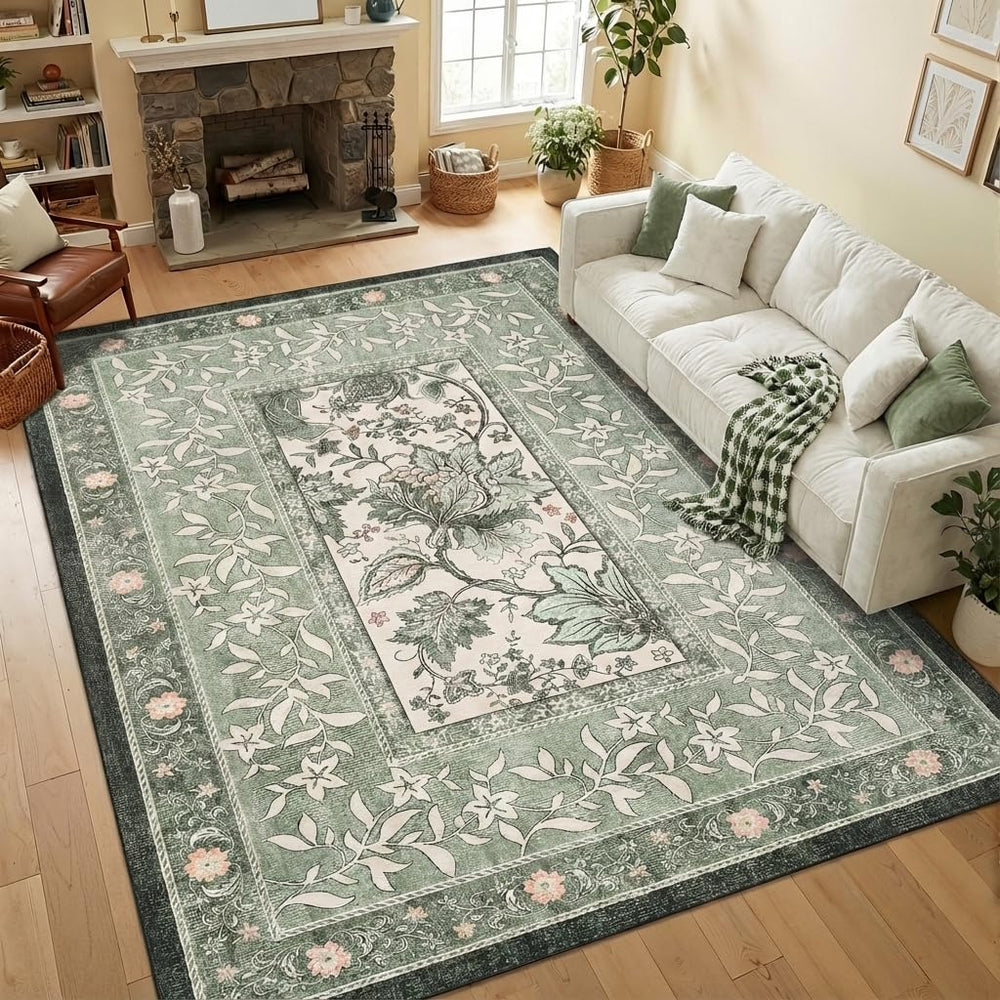 GarveeHome tapis Provence face avant apport déco chaleureuse