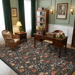 GarveeHome gros plan motif floral détaillé, met en valeur l'élégance et la finesse du dessin