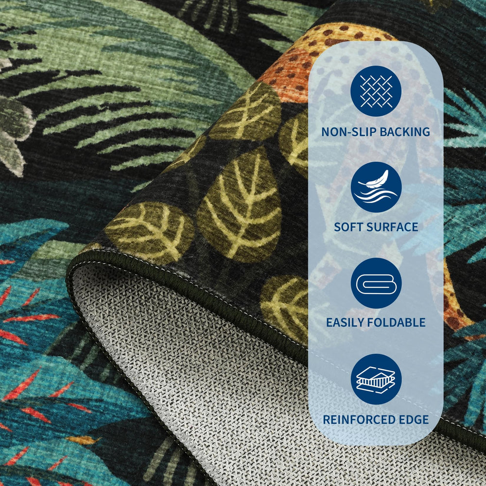 GarveeHome envers TPR antidérapant, maintien sûr sans sous-tapis