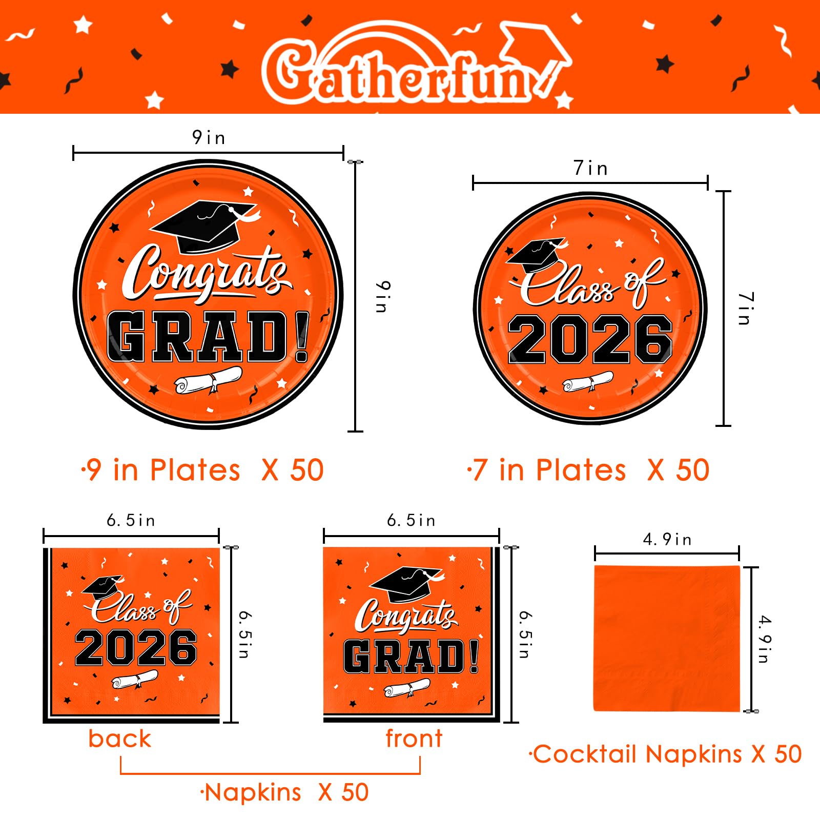 Gatherfun empilement d'assiettes illustrant la quantité pratique