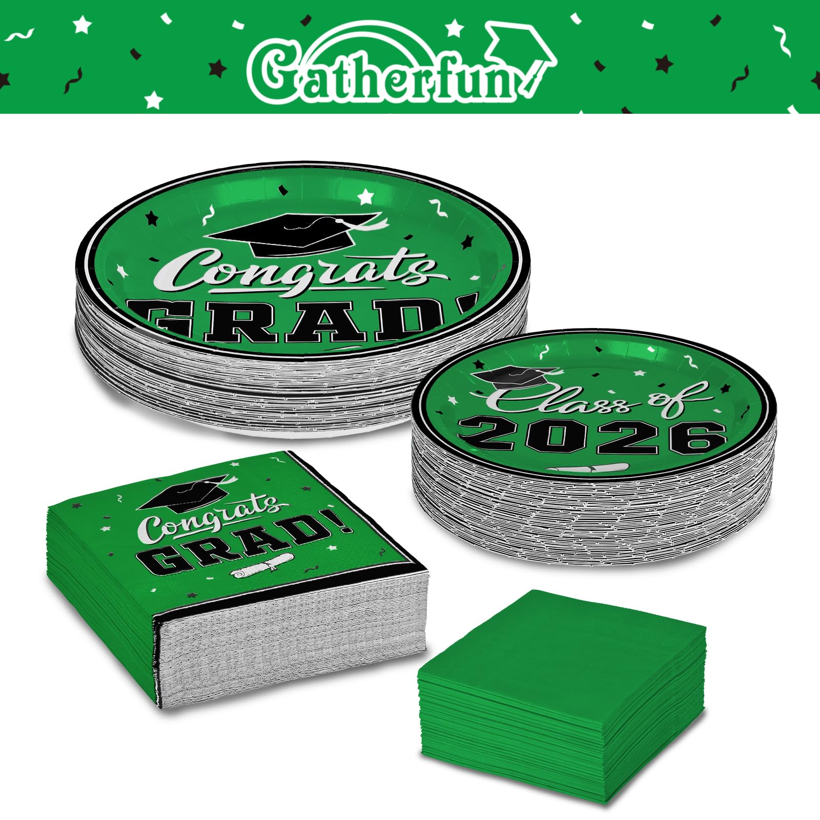 Gatherfun serviettes piles détail 3 plis absorbantes pratiques