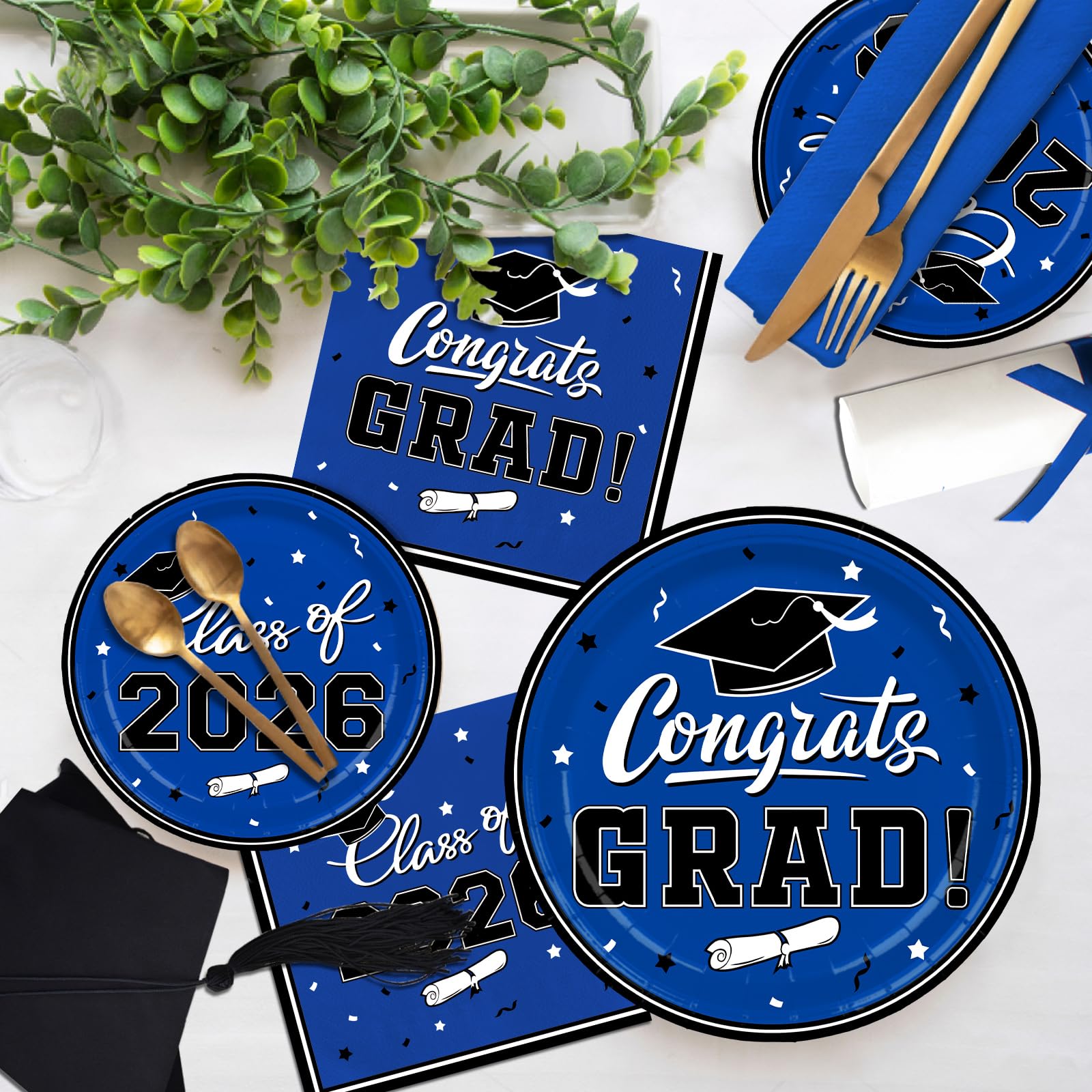 Gatherfun table mise en scène Graduation montrant cohérence décorative