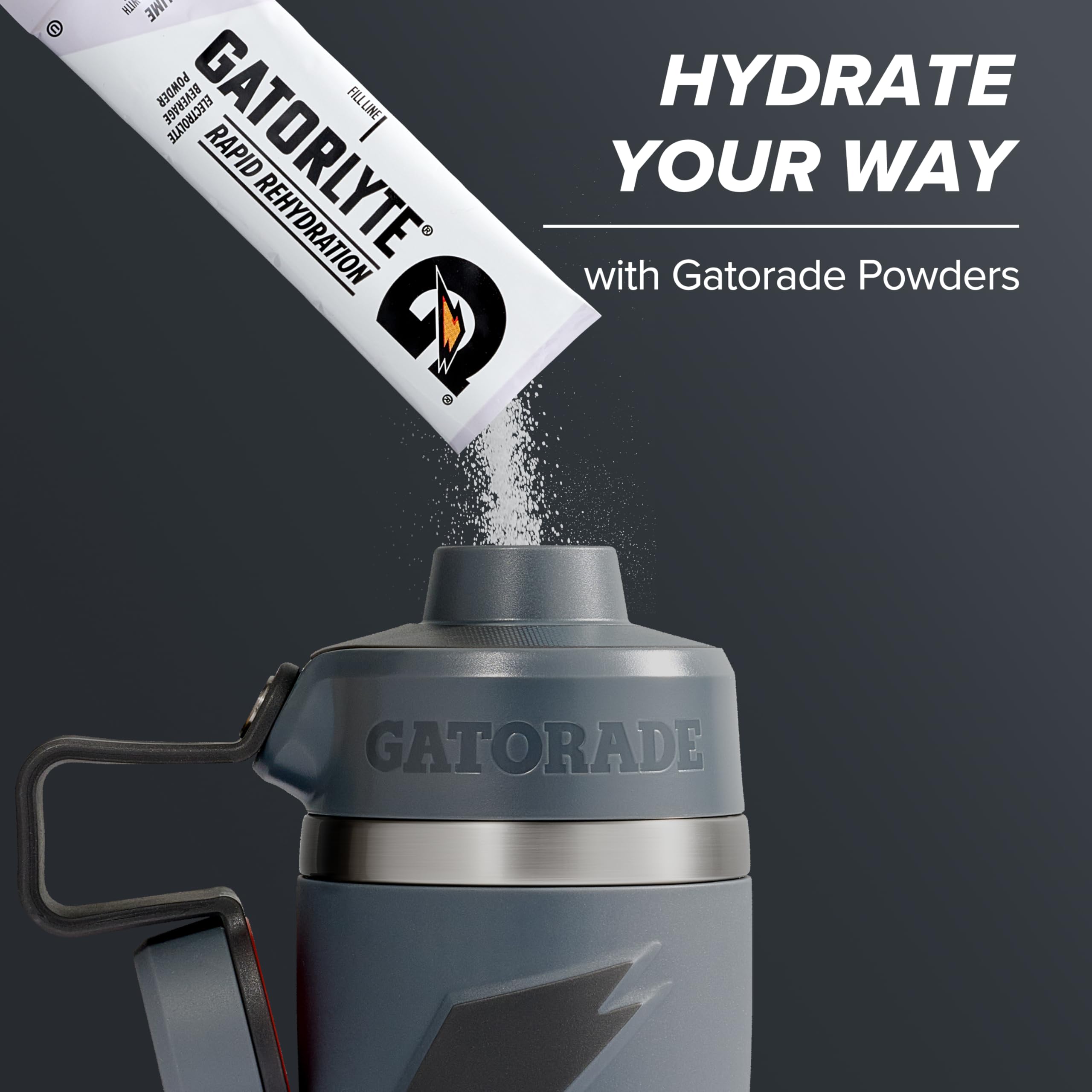 Gatorade bouteille en usage au gym offrant hydratation facile pendant l'effort